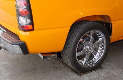 Orange Chevy Truck